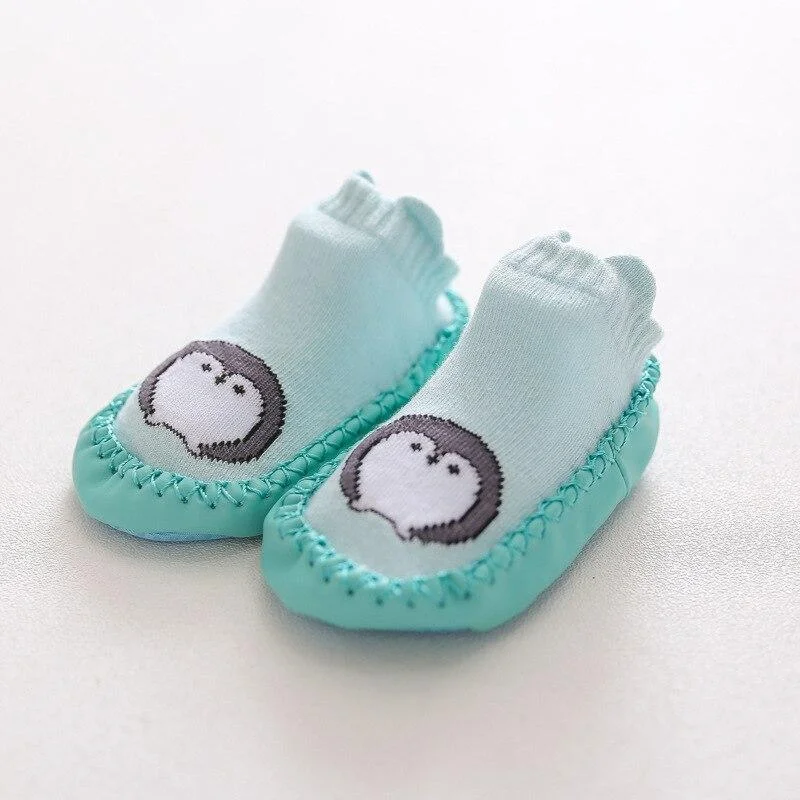 Infant Baby Socks With Rubber Soles Newborn Baby Girls Boys Shoes Autumn Baby Floor Socks Anti Slip Soft Sole Sock