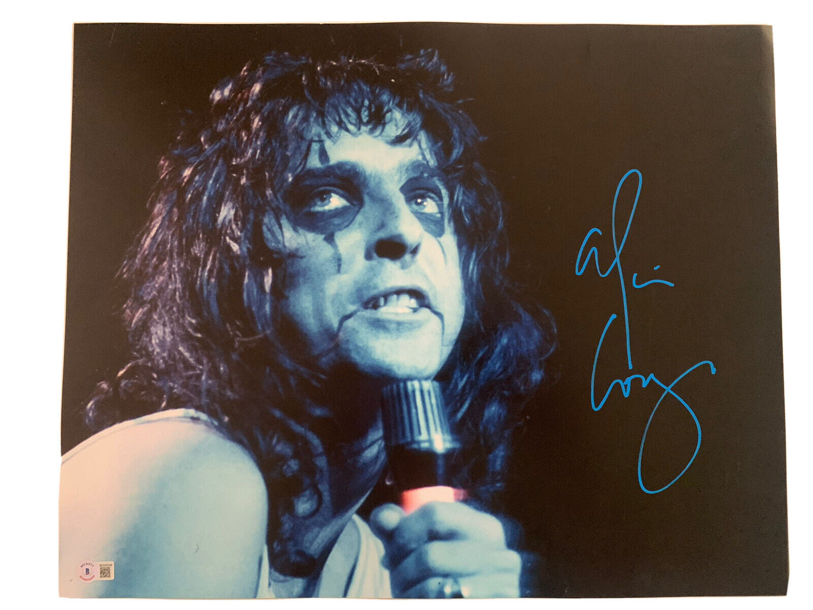 Alice Cooper Signed Autographed 16x20 HUGE Photo Poster painting #23 Nightmare BAS Certified G2