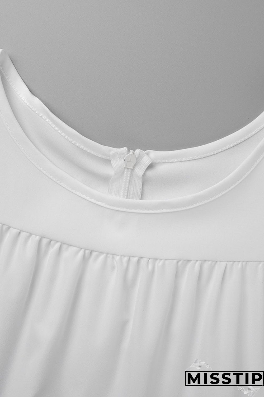 Black Casual Solid Patchwork O Neck A Line Dresses