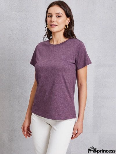 Round Neck Short Sleeve T-Shirt
