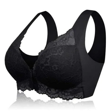 FRONT CLOSURE 5D SHAPING PUSH UP COMFY WIRELESS BRA(3 PCS) 