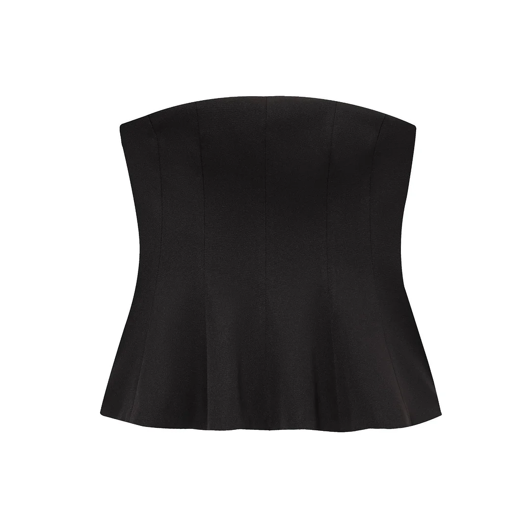 Nigikala Nigikala Women's Clothing INS Net Red Short Skirt Style Pendted Blouse