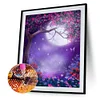 Diamond Painting -DIY Round Drill Moon Tree