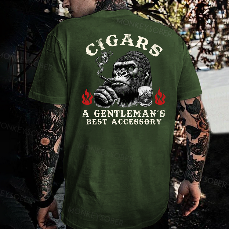 Cigars A Gentleman's Best Accessory T-shirt