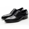 Mens Classic Oxford Dress Shoes Leather
