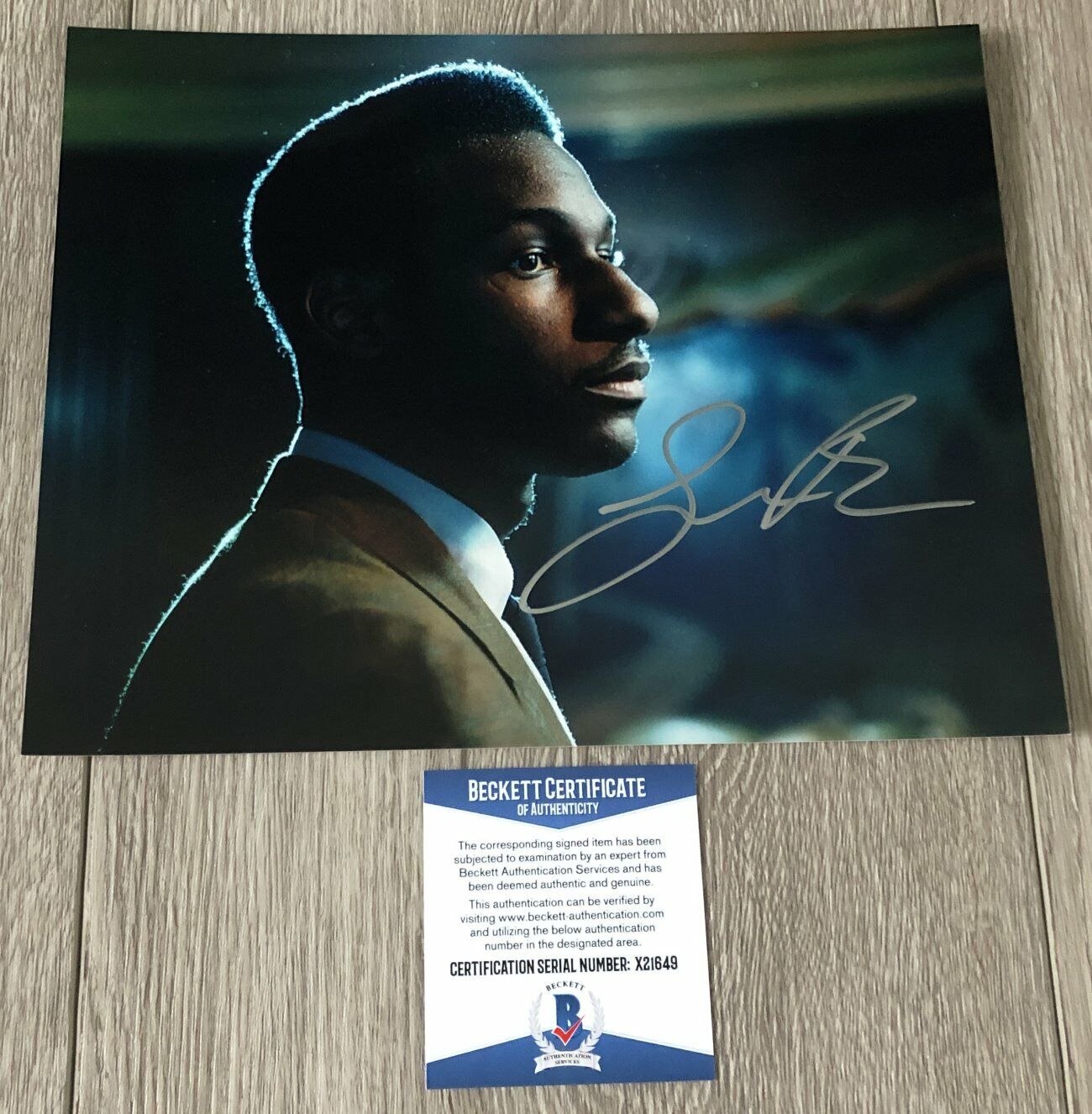 LEON BRIDGES SIGNED AUTOGRAPH COMING HOME 8x10 Photo Poster painting A w/PROOF & BECKETT BAS COA