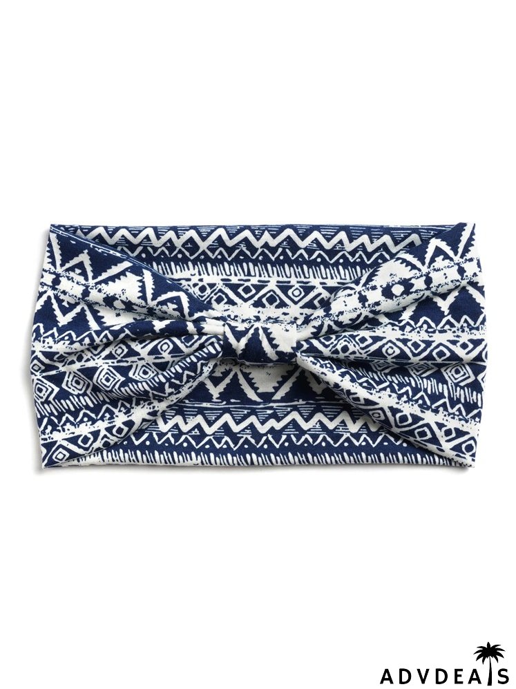 Geometric Pattern Hair Band