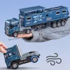 Extended alloy RV toy car simulation luxury camping off-road vehicle truck