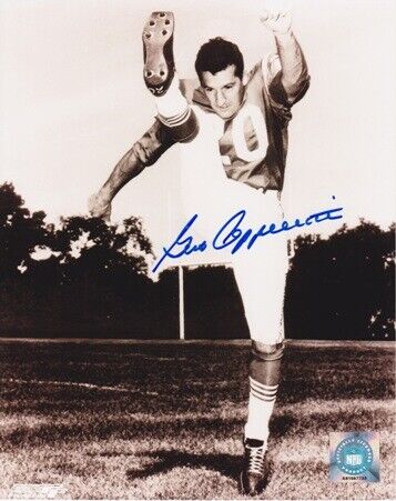 Gino Cappelletti Signed - Autographed Boston Patriots 8x10 inch Photo Poster painting + RDM COA