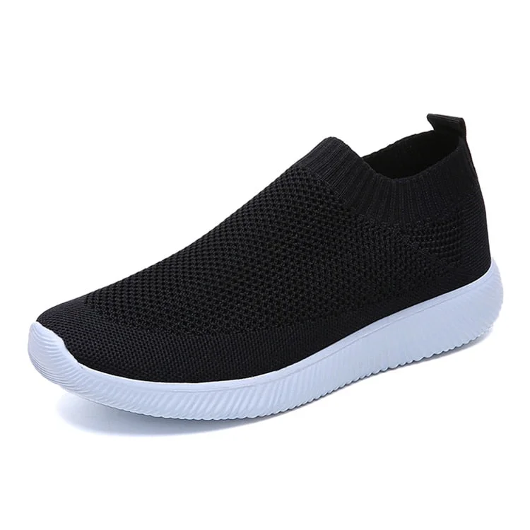 Women Shoes Ultralight Women Flats Slip On White Sneakers Zapatos Mujer Breathable Mesh Women Flat Shoes Causal Footwear Female