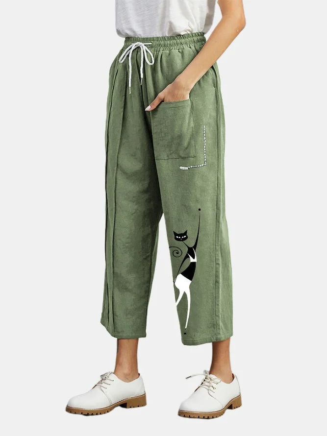 Animal Casual Pants