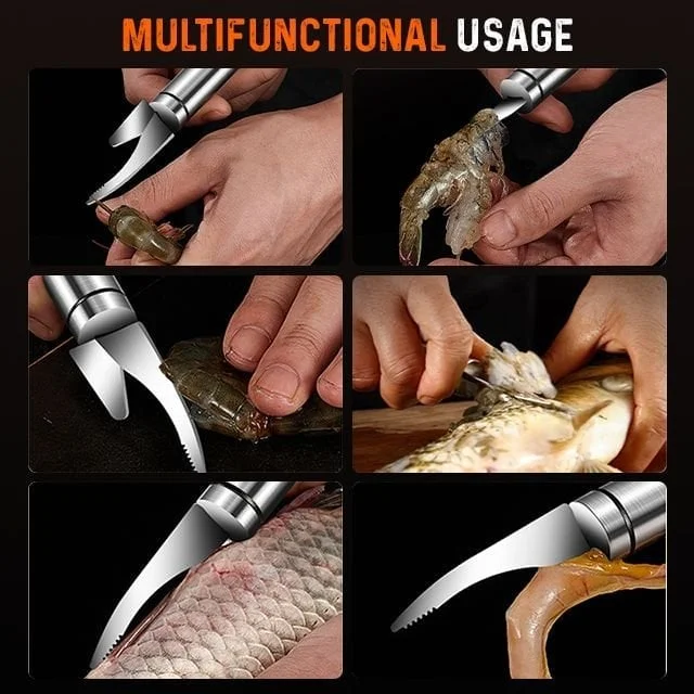 🔥Last Day Promotion-50%OFF 🔥5 in 1 multifunctional shrimp line fish maw knife