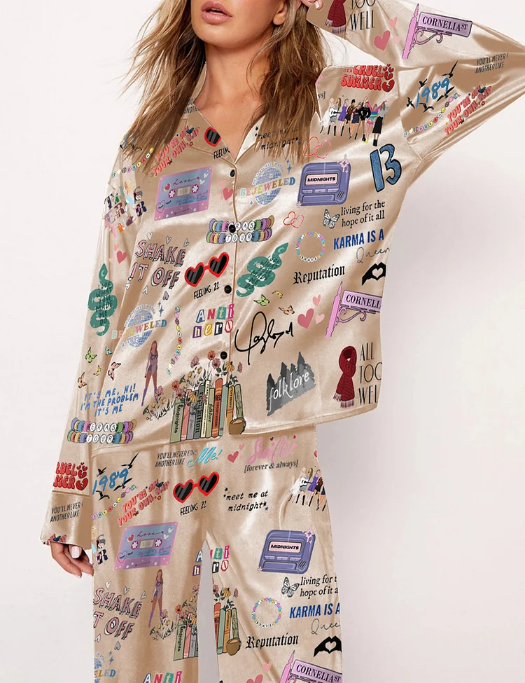 TS The Eras Tour Pajama Set