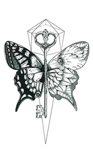 Tattoo Sticker Little Half Face Cat Element Small Animal Flower Water Transfer Temporary Fake Body Art Tatoo for Kid Girl Boy