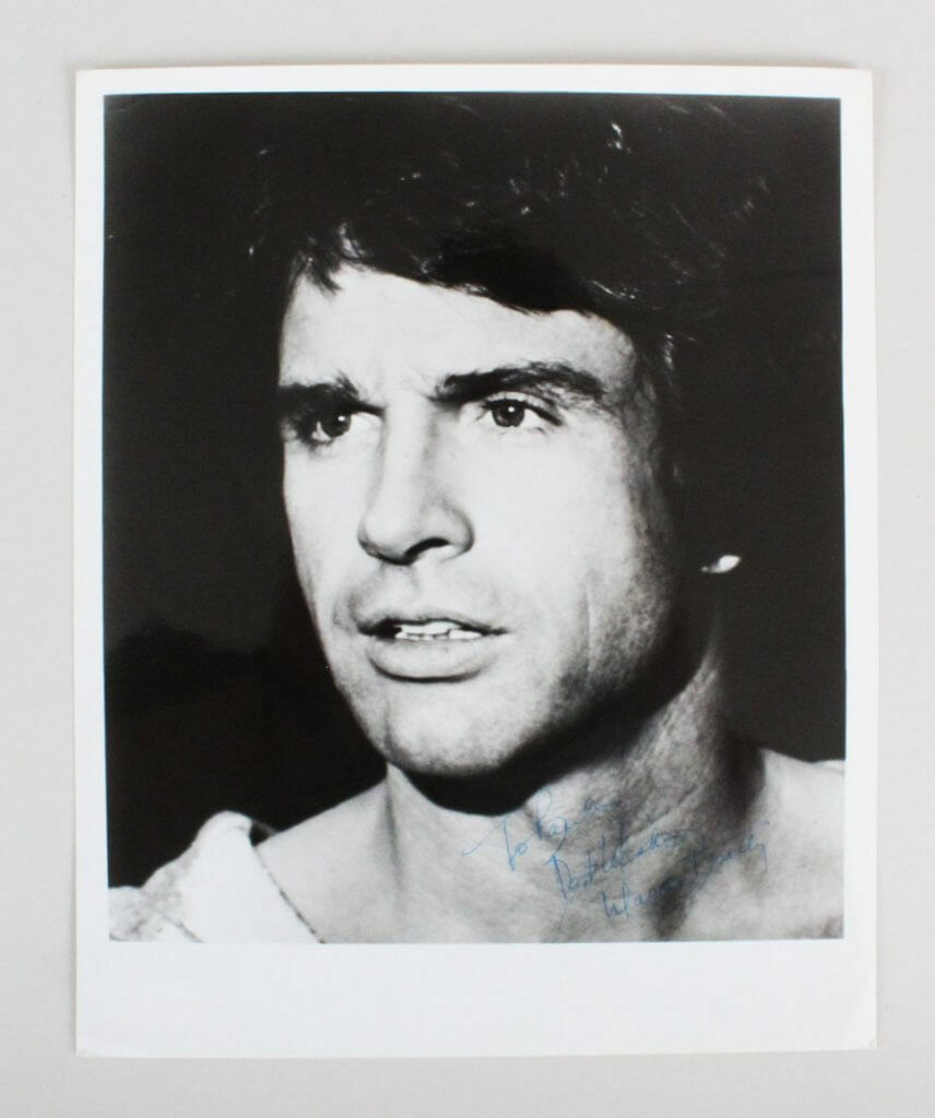 Warren Beatty Signed Photo Poster painting 8x10 - COA JSA