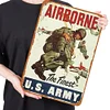 Airborne The Finest Us Army - Metal Tin Signs(8*12Inch/12*16Inch)