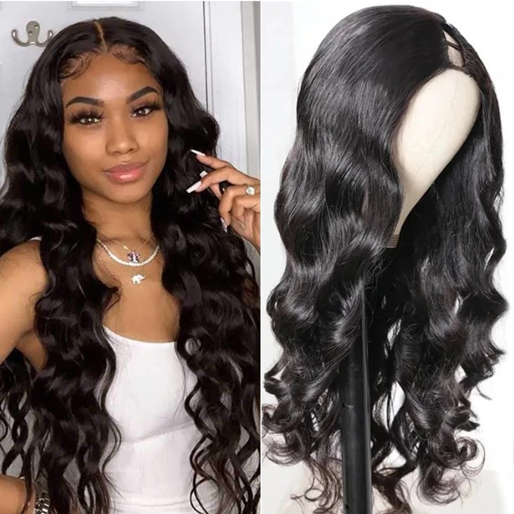 Long Wigs Body Wave Hair Black Daily Style US Mall Lifes