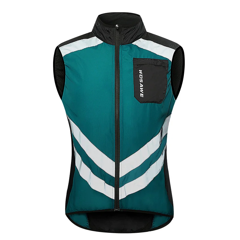 PMCC Cycling Men's Blue Sleeveless Vest Windproof/Waterproof Bicycle Gielt  Chaleco Ciclismo Cortavientos Ciclismo Hombre Winter
