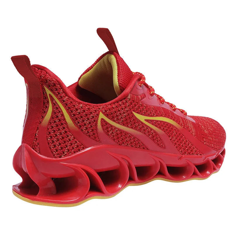 Softsfeel Women's Relieve Foot Pain Perfect Walking Shoes - Red