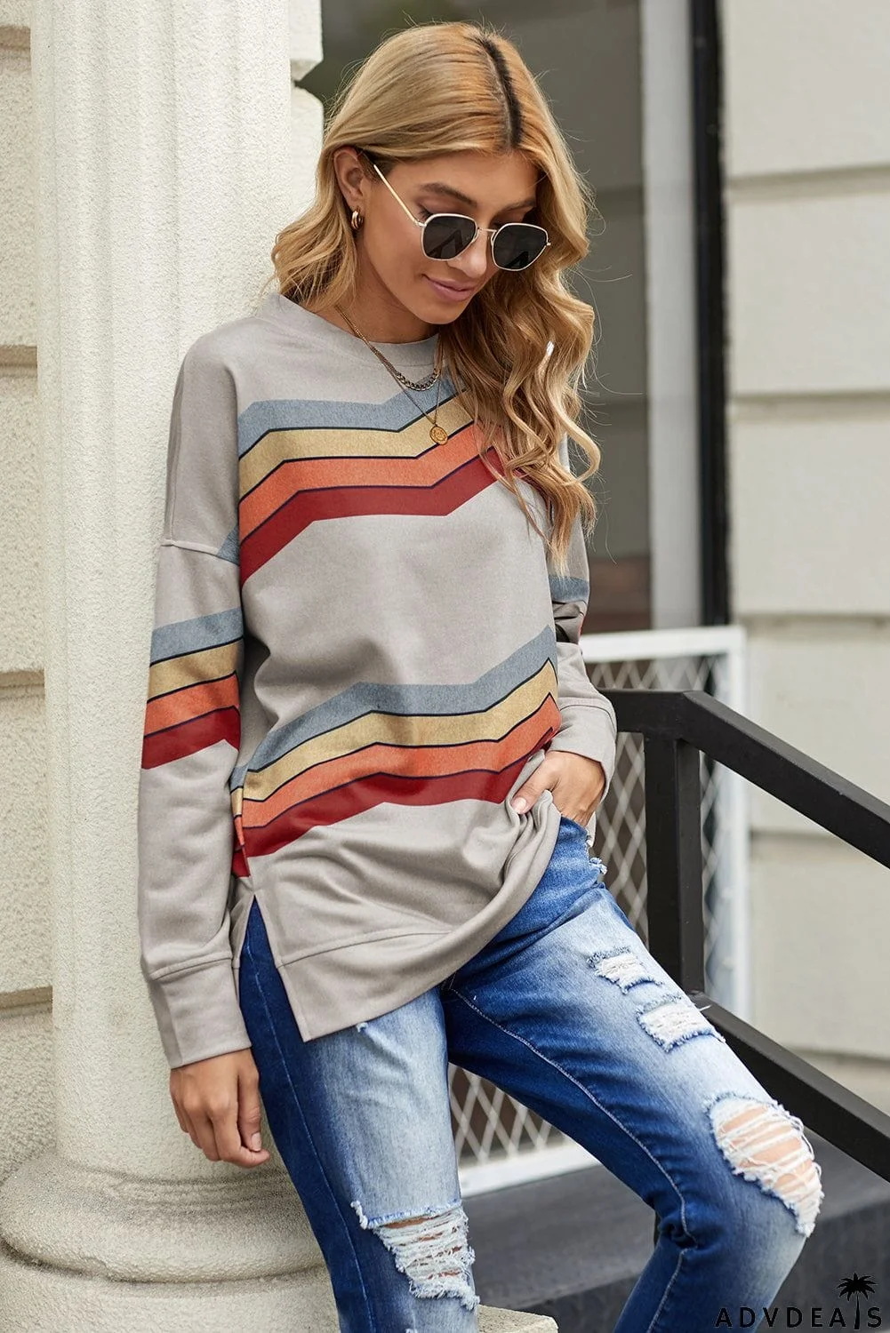 Color Block Classic Sweatshirt