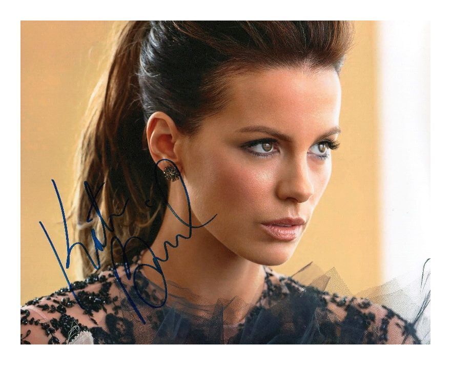 KATE BECKINSALE AUTOGRAPHED SIGNED A4 PP POSTER Photo Poster painting PRINT 6