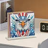 (US Only)US Flag Eagle DIY Diamond Painting Napkin Holder Kit Gift for Friend Family