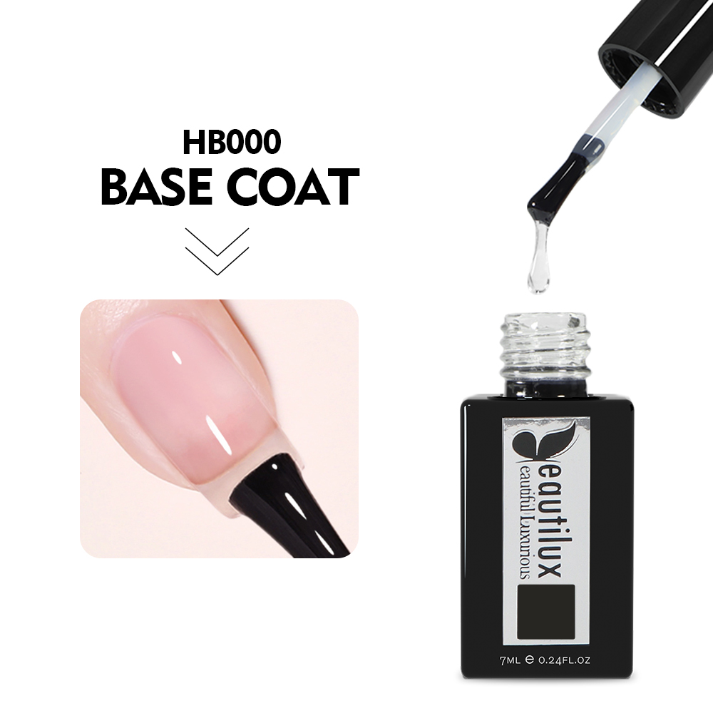 HEMA FREE NAIL GEL POLISH |BASE COAT| HB000