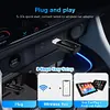 Wired To Wireless Carplay & Android Auto 2 in 1 Dongle USB Plug and Play Adapter