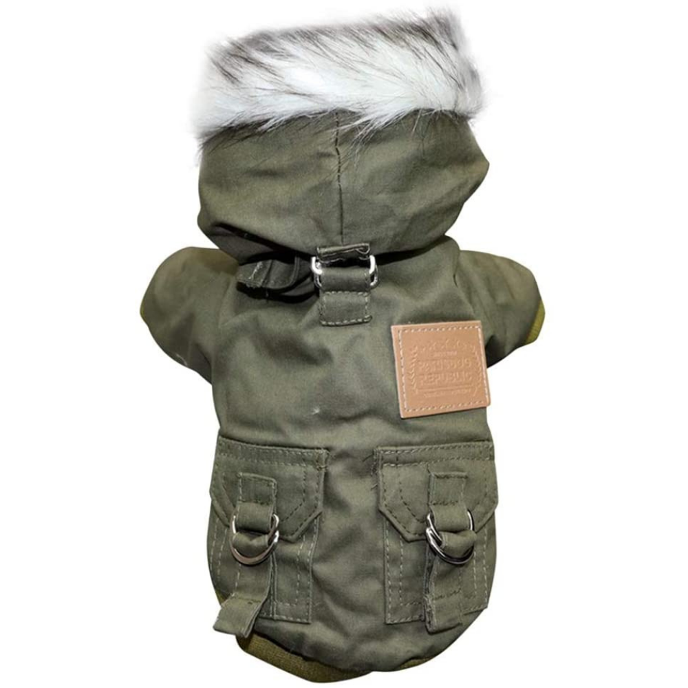 Military Style Winter Dog Jacket