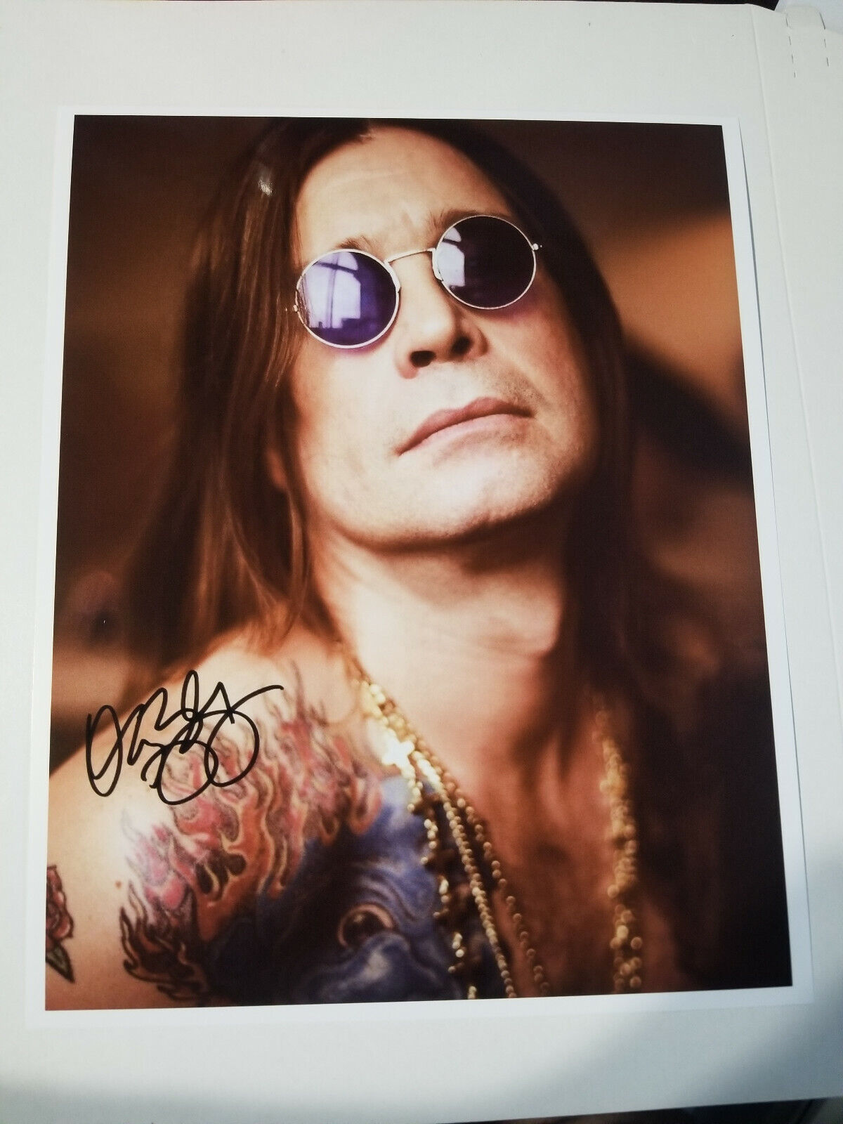 Ozzy Osbourne Signed 8x10 Photo Poster painting RP -  ShipN!!!