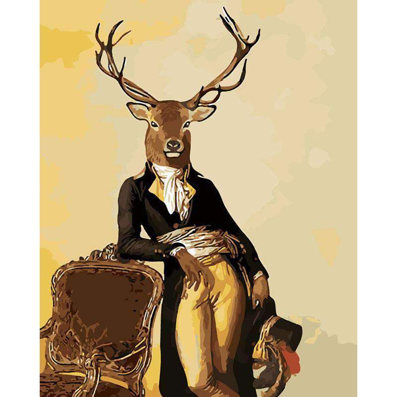 

Mr Deer – Paint By Numbers - 40*50CM, 501 Original