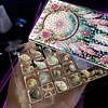 2pcs DIY 5d Diamond Painting Acryl Schmuckschatulle Kit Geschenk f&uuml;r Erwachsene (DreamCatch)