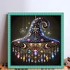 Wizard Hat-11CT Stamped Cross Stitch 40*40cm/15.75*15.75in tapestrymarket