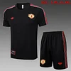 2025/2026 Manchester United pre-match training Blcak Shirt+Shorts 1:1 Thai Quality