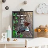 Diamond Painting -DIY Round Drill Bird Sparrow