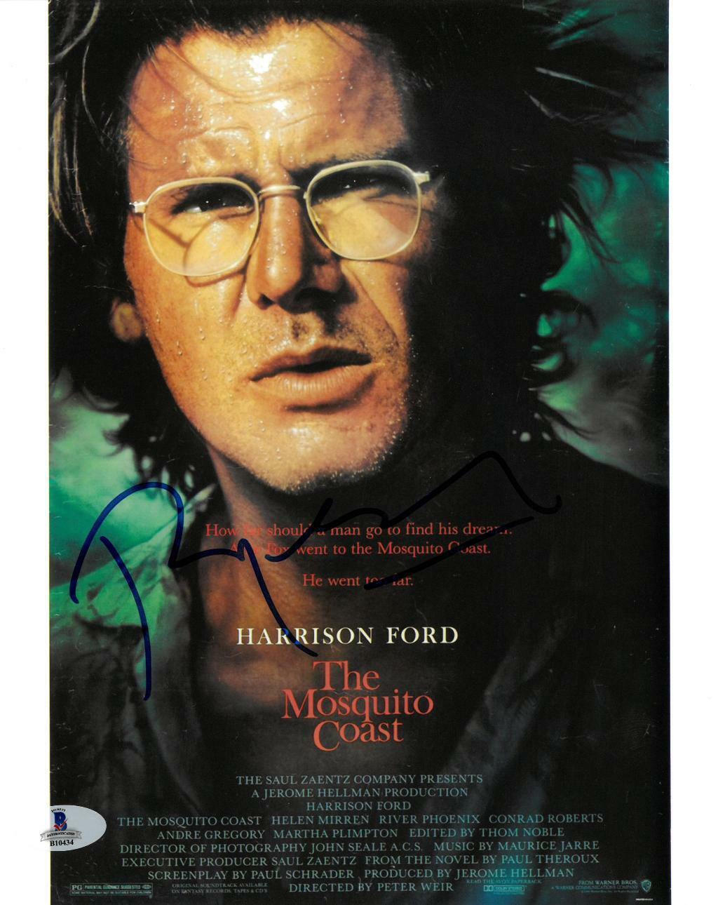 Paul Schrader Signed The Mosquito Coast Autographed 8x10 Photo Poster painting BECKETT #B10434