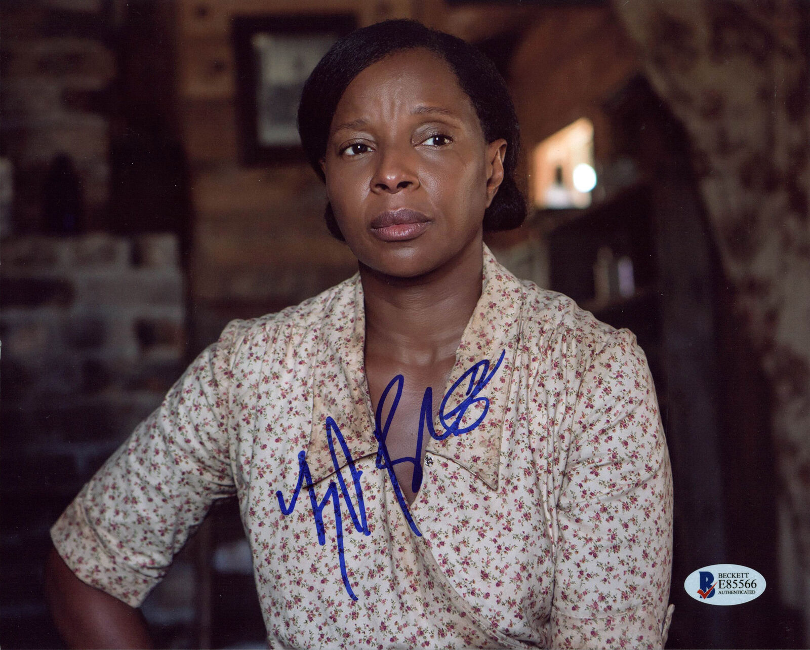 Mary J. Blige Mudbound Authentic Signed 8x10 Photo Poster painting Autographed BAS #E85566