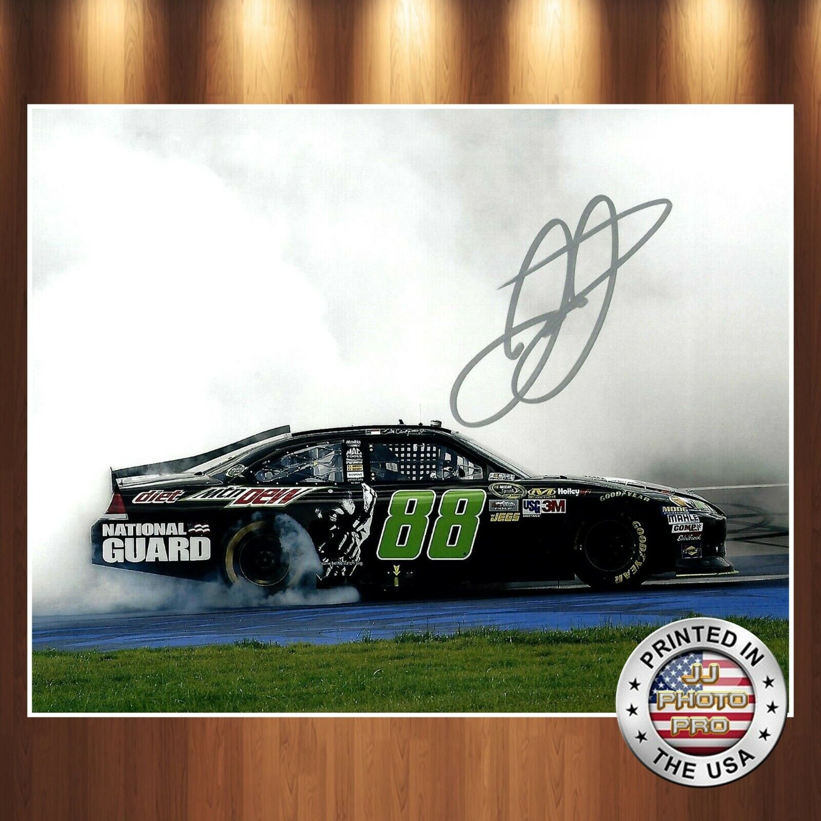 Dale Earnhardt Jr Autographed Signed 8x10 Photo Poster painting (HOF) REPRINT