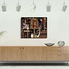 Painting By Numbers - DIY Cat and Books(40*50 CM)