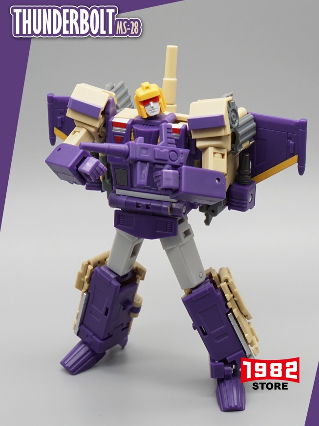 MFT MS-28 THUNDERBOLT Mini Transformers Toys Model Action Figure Gift