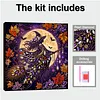 Witch Framed Special Shape Diamond Painting Kit 25x25cm for Adults