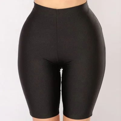 Uveng Women Cycling Shorts Dancing Gym Biker Slim Active Sports Solid ...