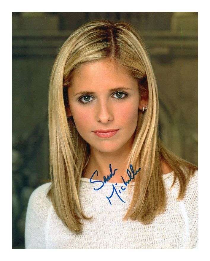 SARAH MICHELLE GELLAR AUTOGRAPHED SIGNED A4 PP POSTER Photo Poster painting PRINT 7