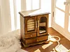 Vintage Solid Wood Jewelry Storage Box