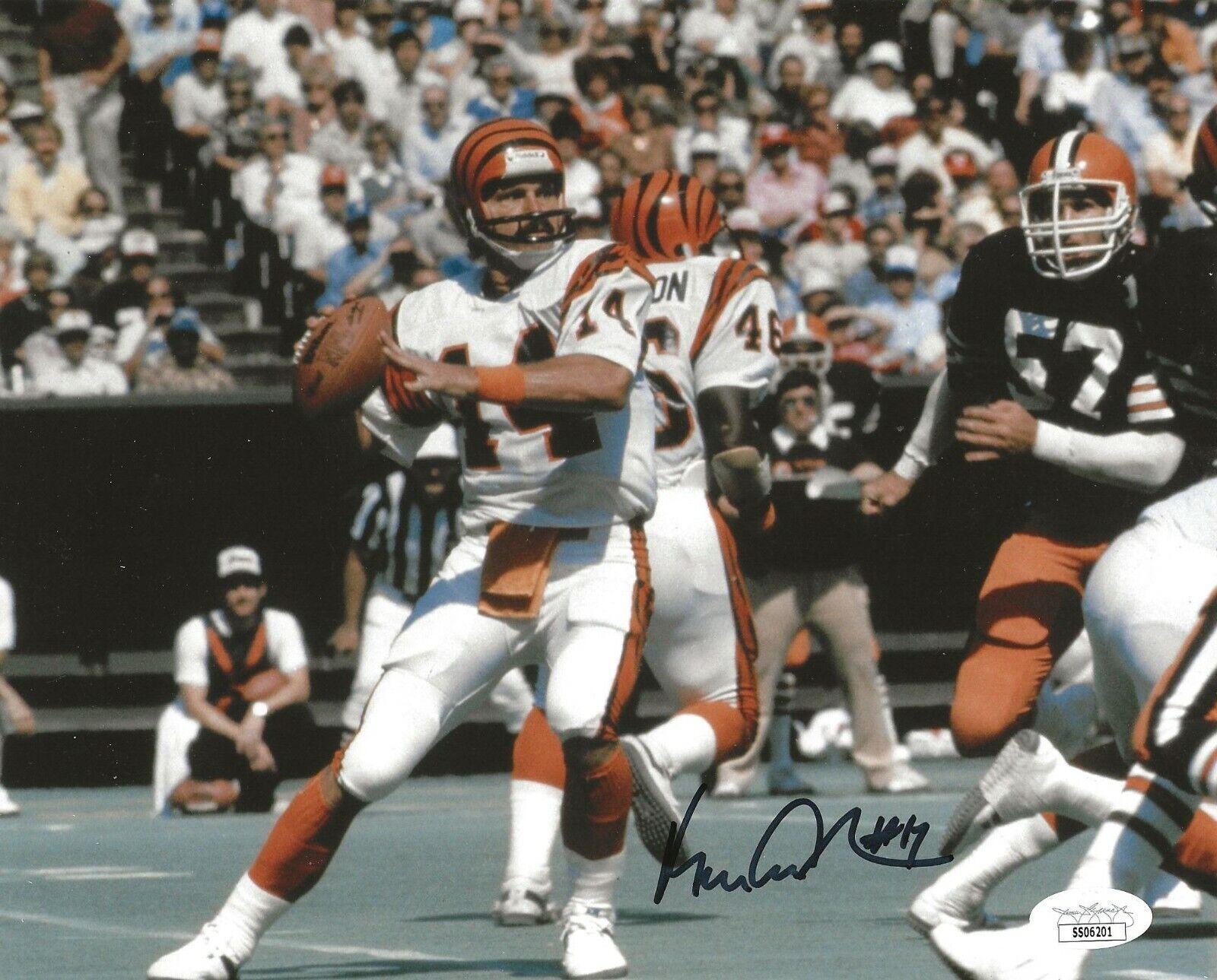 Ken Anderson signed Cincinnati Bengals 8x10 Photo Poster painting autographed 3 JSA