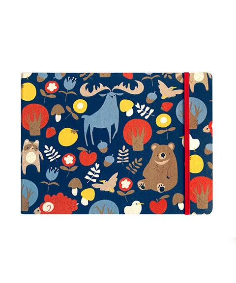 300 GSM Big Size Forest Story Watercolor Sketchbook