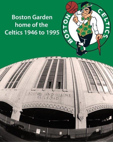 OLD BOSTON GARDEN Cetlics 1946 - 1995 Glossy 8 x 10 Photo Poster painting Poster Print