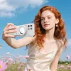 Magnetic Handheld Phone Selfie Stick BT Portable Photography Selfie Phone Grip Phone Holder Shooting Aid Compatible for iPhone for Magsafe & Android