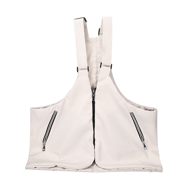 Multifunctional Cargo Vest Chest Bag Men Women Street Hip Hop Backpack Multi-purpose Wearable Crossbody Bags