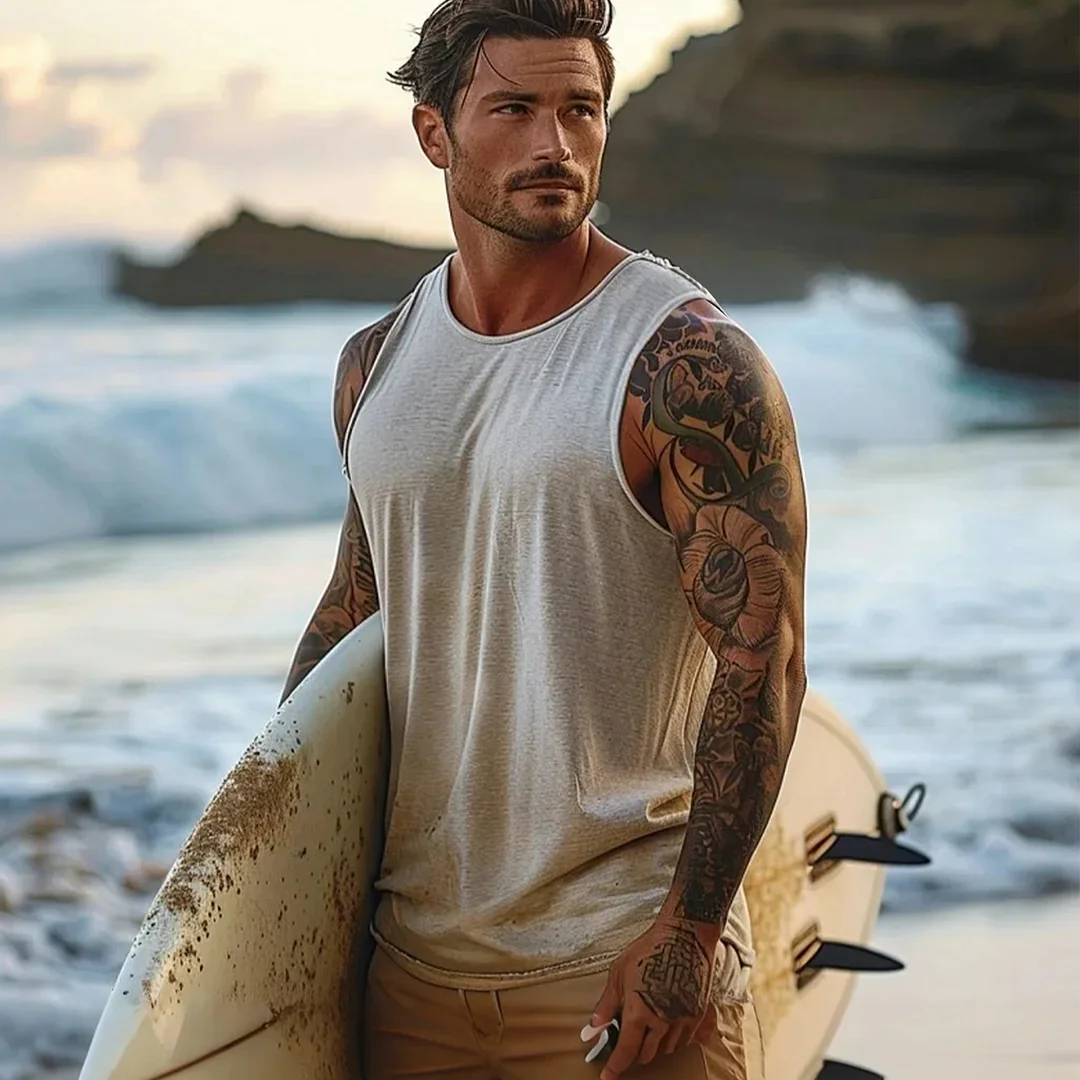 Men's Surfing Tank Top-inspireuse